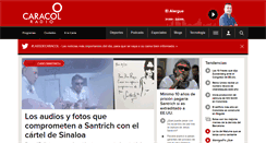 Desktop Screenshot of caracol.com.co