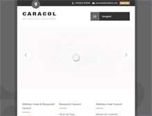 Tablet Screenshot of caracol.nl